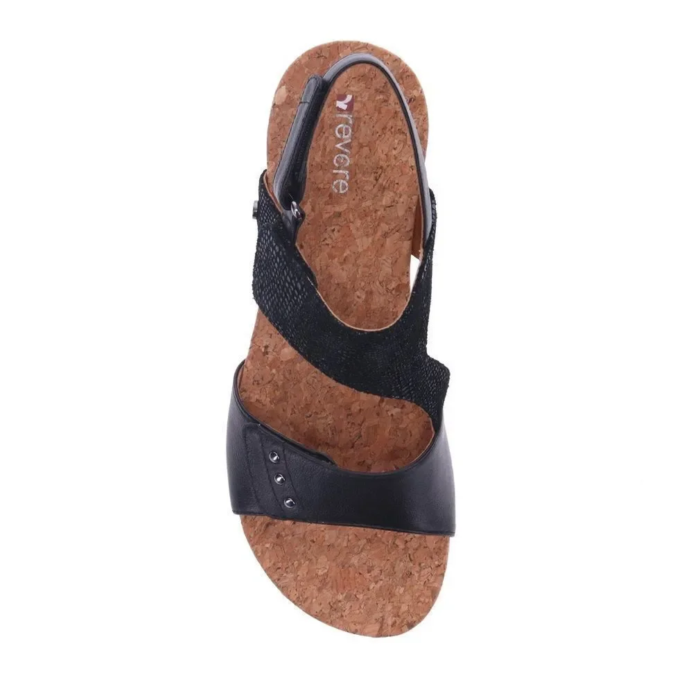 NEW REVERE GRENADA ORTHOTIC 3 Point Adjustable STRAP Supportive Wedge Sz 9 EU 40